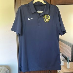Like new Milwaukee Brewers men’s Nike polo